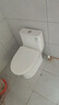 恒潔（HEGII）馬桶 家用虹吸式大沖力坐便器 速沖節水防臭 靜音降緩蓋板 包安裝 【三坑距】一級水效HC0513PT 350坑距（適用345-390mm） 曬單實(shí)拍圖