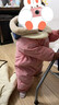 諄梧寶寶連體罩衣爬行服嬰兒一體式爬爬服兒童外穿玩耍戶(hù)外防臟哈衣 兒童連體罩衣【粉色小兔】可開(kāi)襠 90cm 【建議身高70-85cm】可套棉衣 曬單實(shí)拍圖
