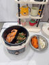 美的（Midea）【國家補貼】鴛鴦分格電壓力鍋4L家用高壓飯鍋雙膽3-6人 全自動(dòng)智能預約開(kāi)蓋燉煮煲湯MY-4KK05飯煲 曬單實(shí)拍圖