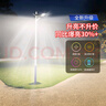 雷士（NVC）太陽能戶外照明燈庭院燈室外燈投光燈路燈遙控光控感應(yīng)燈 曙光款1780lm照約80平+光控+遙控 曬單實拍圖