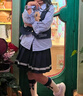 迪士尼女童秋裝學(xué)院風(fēng)童裝女童秋套裝2025秋季薄新款三件套兒童套裝衣服 曬單實(shí)拍圖