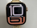 Apple/蘋果 Watch Series 10 智能手表GPS款42毫米玫瑰金色鋁金屬表殼淡桃粉色運(yùn)動型表帶M/L MX1V3CH/B 曬單實拍圖