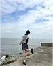 帛芮半身裙子女秋季2025新款毛呢半身裙子短款格子包臀裙短裙A字裙 曬單實拍圖