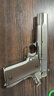 aqk1911成人玩具槍鋁合金bb全金屬手槍黃河牌發(fā)射器打氣球的搶彈 8.0AQK(鎢鋼色）雙彈夾 曬單實(shí)拍圖