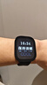 十閃 紅米Watch5保護套+殼膜全包一體小米Redmi Watch5保護殼屏幕保護膜 防刮硬殼鋼化膜 黑色 曬單實(shí)拍圖