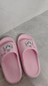 迪士尼瑪麗貓女童夏季戶(hù)外防滑拖鞋浴室沙灘涼拖一字拖F2716TS 粉210 曬單實(shí)拍圖
