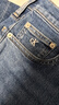 Calvin KleinJeans四季款女士休閑復(fù)古ck高腰闊腿版洗水微彈牛仔褲J221000 高腰闊腿版-牛仔淺藍(lán)-1A4 28 160/70A（2.04尺）68CM 曬單實(shí)拍圖