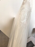 天順透明檔案袋塑料透明A4尺寸防水文件袋PP文件收納大容量繞繩文件袋收納袋可定制 加厚款白色-12個(gè) 曬單實(shí)拍圖