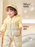 巴拉巴拉童裝嬰兒羽絨服連體衣2025寶寶冬裝加厚哈衣爬服萌趣208425120214 曬單實(shí)拍圖