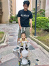 beunty巴比特輕奢兒童滑板車(chē)六合一嬰兒1-6-12歲小孩可坐溜溜車(chē)寶寶周歲禮物 6合1-辛德白【護欄/推把/遮陽(yáng)棚/ 男孩女童生日禮物周歲禮物/精美 曬單實(shí)拍圖