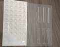 墨斗魚(yú)硅膠防撞貼PU防撞條門(mén)把手防撞神器冰箱門(mén)后防碰撞透明顆粒組合裝 曬單實(shí)拍圖