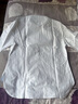 U.S. POLO ASSN.長(cháng)袖襯衫女純色防走光商務(wù)休閑純棉白襯衣春秋通勤翻領(lǐng)女外套上衣 曬單實(shí)拍圖