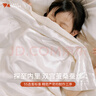 LAZY GOOSE懶鵝真絲棉蓋毯嬰兒薄被子100%桑蠶絲新生兒蓋被兒童午睡毯 曬單實(shí)拍圖