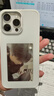 AUDEC NFC墨水屏手機殼AI智能創(chuàng  )意投屏DIY適用蘋(píng)果16ProMax新款防摔iPhone16/15/14/13全包式保護套 云脂白 iPhone 15 Pro Max 曬單實(shí)拍圖