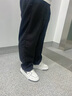 森馬（Senma）男鞋2025春季新款青少年運(yùn)動(dòng)休閑國(guó)潮鞋子男士輕便小白鞋百搭板鞋 108白黑 42 曬單實(shí)拍圖