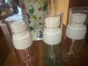 便攜噴霧分裝瓶化妝補水細霧噴瓶清潔塑料瓶小型酒精噴壺消毒旅行 噴霧款 (藍/粉/透明色)3個裝 60ml 曬單實拍圖