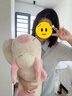 理沙星樹(shù)高奢品質(zhì)睡眠抱枕可愛(ài)毛絨玩具狗狗公仔床上超軟布娃娃萌男女款 櫻花粉-睡夢(mèng)款 110cm*30cm 含枕芯 1.1米大號 曬單實(shí)拍圖