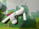 耳機保護殼 適用蘋(píng)果AirPods pro保護套AirPods無(wú)線(xiàn)藍牙耳機套透明保護殼TPU防摔晶透軟殼 AirpodsPro2代+Incase掛繩 曬單實(shí)拍圖