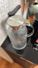 青蘋(píng)果耐高溫冷水壺大容量玻璃涼水壺泡茶壺可圍爐煮茶壺 【超耐熱】冰川冷水壺2200ml 曬單實(shí)拍圖