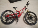 YC ONE美國Santa Cruz V10 8代仿真山地車(chē)模型合金雙減震軟尾自行車(chē)擺件 V10紅色整車(chē)-雙減震-合金模型 曬單實(shí)拍圖