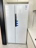 松下（Panasonic）【新品大白鯨】505L家用冰箱雙開對(duì)開門平嵌大容量自由制冰一級(jí)能效節(jié)能國家補(bǔ)貼NR-JB51GXA-W白色 曬單實(shí)拍圖