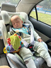 任道兒童安全座椅汽車用0-12歲嬰兒寶寶車載可坐躺360旋轉(zhuǎn)i-Size認(rèn)證 I-SIZE認(rèn)證旗艦版-椰奶白+支撐腿 曬單實(shí)拍圖
