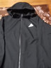 阿迪達斯（adidas）外套女士 2026春新款防風(fēng)戶(hù)外跑步健身運動(dòng)休閑時(shí)尚百搭夾克上衣 KC0054 黑色 L 曬單實(shí)拍圖