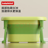 世紀寶貝（babyhood）小鱷魚浴桶 兒童可折疊泡澡桶嬰兒洗澡盆0-10歲寶寶 329洛克黃 曬單實拍圖
