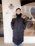 東北哈爾濱零下40度防寒羽絨服男女超厚保暖外套長(cháng)款漠河旅游裝備 黑色【男女同款】 貉子真毛領(lǐng)（單件） XL 建議130-150斤 充絨量455克 曬單實(shí)拍圖