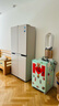 美的（Midea）首創(chuàng  )45cm超薄嵌入餐邊柜家用客廳冰箱左餐右廚大容量底部散熱十字四開(kāi)門(mén)國家補貼BCD-427WUSGPZM 曬單實(shí)拍圖