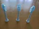 飛利浦（PHILIPS）電動(dòng)牙刷頭 配HX9924HX9954HX9903HX9362HX9352 HX9073/67 白色智臻混裝混合型- 3支 曬單實(shí)拍圖