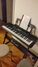 雅馬哈（YAMAHA）PSR-E383 兒童成年娛樂學(xué)習(xí)專業(yè)演奏教學(xué)力度鍵電子琴61鍵 曬單實拍圖