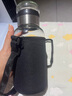 【送杯套】大容量加厚玻璃杯子便攜噸噸杯茶水分離帶杯套泡茶水杯 透明 1000ml噸噸桶 1只裝 曬單實(shí)拍圖