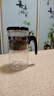 金灶（KAMJOVE）耐熱玻璃泡茶壺彈壓式過(guò)濾飄逸杯茶水分離泡茶器茶道杯茶水壺茶具 【一鍵濾茶】TP-160茶壺 500ml 曬單實(shí)拍圖