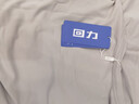 回力（Warrior）冰絲t恤男夏季速干防曬短袖男士寬松純色涼感運動(dòng)體恤 淺灰 L 曬單實(shí)拍圖