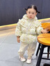 巴拉巴拉嬰兒花版羽絨服女童冬季短款外套保暖甜美時尚萌208424107010 曬單實拍圖