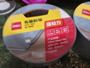得力（deli）強力布基膠帶 防臺風(fēng)米字貼窗高粘耐磨防水膠帶 48mm*20m*230μm 地毯修補窗戶(hù)密封 灰色1卷 30800 曬單實(shí)拍圖
