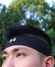 安德瑪（Under Armour）運動(dòng)發(fā)帶【2只】男女吸汗頭帶止汗帶跑步導汗帶防汗頭巾戴束發(fā)帶 曬單實(shí)拍圖