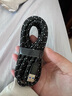 英西達(dá)（KINGCYTA）4K采集卡連接電腦USB3.1數(shù)據(jù)線高清TYPE-C筆記本加長(zhǎng)直播投屏線適用米臣森酷嗨米圓剛阿卡西斯系列 黑色【3米 4K USB to USB-C線】 曬單實(shí)拍圖