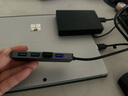 聯(lián)想（Lenovo）USB3.0金屬分線器擴(kuò)展塢高速4口集線器HUB拓展塢筆記本電腦一拖多轉(zhuǎn)換器轉(zhuǎn)接頭延長線Type-C供電 曬單實(shí)拍圖