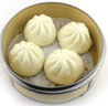 金城食品 滑肉包840g 24只 家庭裝 早餐半成品 廣式早茶酒樓點(diǎn)心 鮮肉包子 曬單實(shí)拍圖