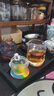 高茗（gaoming） 高茗 琉璃茶杯故宮御貓杯耐熱玻璃主人杯單杯個(gè)性創(chuàng  )意喝茶小杯可愛(ài)茶盞 御貓琉璃杯 曬單實(shí)拍圖