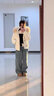 鏡莎棉服女2025年新款冬季羽棉襖絨服女加厚短款派克服女毛領(lǐng)連帽外套 白色 均碼 可以備注碼數 曬單實(shí)拍圖