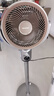 夏普（SHARP)風(fēng)精靈空氣循環(huán)扇電風(fēng)扇落地扇家用臥室大風(fēng)力靜輕音一級能效凈化甲醛語(yǔ)音電扇PJ-CD537A-H 曬單實(shí)拍圖