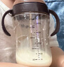 世喜斷奶奶瓶6-12個(gè)月嬰兒ppsu奶瓶大寶寶仿母乳奶嘴寬口徑300ml （10月+）帶吸管 曬單實(shí)拍圖