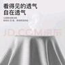 七海秋一次性內(nèi)褲男士平角高彈四角內(nèi)褲10條滅菌出差旅行免洗短褲灰XXL 曬單實(shí)拍圖