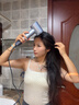 RTAKO熱銷(xiāo)百萬(wàn)·55℃保護毛發(fā)】高速電吹風(fēng)機吹頭發(fā)家用護發(fā)電吹風(fēng)靜音負離子大功率不傷發(fā)便攜宿舍專(zhuān)用 【霧藍色】55℃恒溫吹干不傷發(fā) 曬單實(shí)拍圖