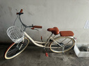 飛鴿（FLYING PIGEON）自行車成人通勤車自行車學生單車成人自行車通勤自行車女士自行車 高配奶油米|6速|輻條輪+禮包 26寸適合160-185cm 曬單實拍圖