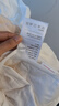 無印良品A類全棉夾棉床笠單件 床套罩床墊保護套全包床笠 奶白180*200cm 曬單實拍圖