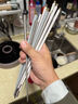 拾畫(huà)永恒之美合金筷5雙裝 家用防霉防滑耐高溫筷子餐具 曬單實(shí)拍圖